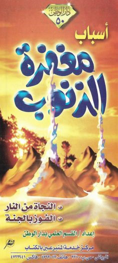 أسباب مغفرة الذنوب (القسم العلمي بدار الوطن)